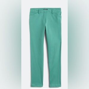 41 Hawthorn Becca Straight Leg Adjustable Hem Teal Pant